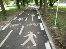 Мрежа от велосипедни алеи, Русе